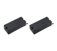 Sxmrmnx 2X Black 4 String Bass Guitar Pickup Passive Bridge & Neck Pickup, 4 Wire