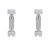 Sxmrmnx 2X Guitar Repair Brace Tools Guitar Sound Beam Repair Stand Holder for Acoustic Guitar Luthier Supplies DIY Silver+White