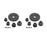 Sxmrmnx 2X Metal Spur Gear 54T 0.8 32P 3956 with 16T 18T 20T 21T Gear Set for 1/10 Slash Stampede Summit E-