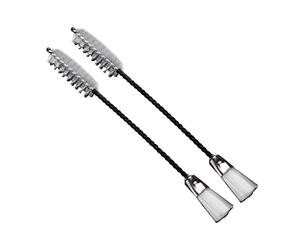 Sxmrmnx 2X Soft Cleaning Brush Sound Hole Cleaner with Double-Ended for Sax Clarinet Oboe Flute Wind Instrument