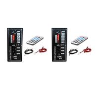 Sxmrmnx 3X 3.7V Amplifier Board Square Dance Speaker Amplifier Support Bluetooth AUX TF-Card U-Disk Recording 5-8Inch Speaker
