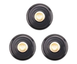 Sxmrmnx 3X Cello Endpin Stopper Stop Holder Anchor Protector Non-Slip with Metal Eye