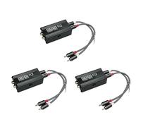 Sxmrmnx 3X Ground Loop Audio Isolator Audio Noise Filter Noise Suppressor Isolator Audio Signal Noise Reducer