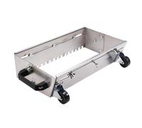 Sxmrmnx 400-800mm Adjustable Square Notched Trowel Mortar Comb for Fast and Equal Application of Adhesive on The Floor