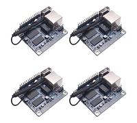 Sxmrmnx 4X for Zero 512MB Development Board+Protective White Case,H3 Quad Core Open-Source Mini Single Board Set