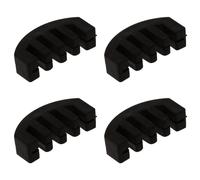 Sxmrmnx 4X Violin Practice Heavy Black Rubber Violin Mute Acoustic Electric