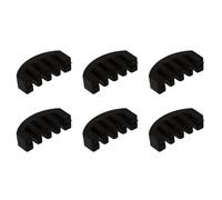 Sxmrmnx 6X Violin Practice Heavy Black Rubber Violin Mute Acoustic Electric