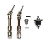 Sxmrmnx CVD Front Wheel Universal Drive Shaft with Modified Differential for 12428 12423 12427 1/12 RC Car Upgrade Parts