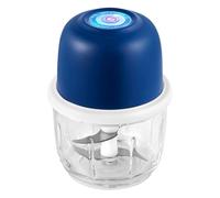 Sxmrmnx Garlic Chopper Portable Food Processor, Mini Food Chopper Onion Chopper, Cordless Meat Grinder with USB Charging