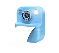 Sxmrmnx HD 1080P Kids Mini Instant Print Digital Camera Instant Printing Camera Birthday for Fun Photography Blue