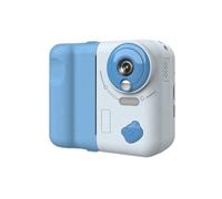 Sxmrmnx Kids Instant Print Camera 1080P HD Digital Camera with 2.4 Inch IPS Screen 10X Optical Zoom Includes 32GB TF Card Blue