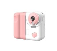 Sxmrmnx Kids Instant Print Camera 1080P HD Digital Camera with 2.4 Inch IPS Screen 10X Optical Zoom Includes 32GB TF Card Pink