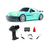 Sxmrmnx RC Car 2.4G 15km/H 1/24 Four-Wheel High Speed Drive Drift Cars Simulated Racing Toys Blue