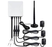 Sxmrmnx Tuya Smart Life 3 Phase WiFi Energy KWH Meter 120A Power Clamp Current Transformer App Monitor and Record Consumption Easy Install Easy to Use