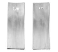 Sxmrmnx Two-Way Radius Sanding Block Aluminum Aolly Fret Leveling Fingerboard Luthier Tool Guitar Bass Sanding Beam （7.5-15）