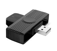 Sxmrmnx USB Smart Card Reader Memory ID Bank EMV Electronic DNIE Dni Sim Cloner Connector Adapter for OS, USB
