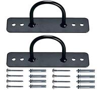 Sxmrmnx Wall/Ceiling Mount Anchor Bracket for Suspension Straps,Body Weight Strength Training Systems&Boxing Equipment