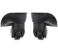 SXNBH 1 Pair Universal Swivel Luggage Suitcase Wheel Replacement Caster Size Accessories Pulley(Small)