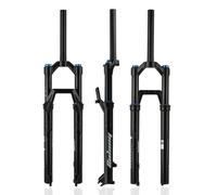 SXNFSX 27.5/29inch Mountain Bike Air Fork 125mm Travel Suspension 1-1/8 /28.6mm Straight Tube Aluminum Alloy Front QR 9mm*100mm Manual Lockout
