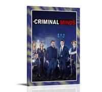 SXNRVM Criminal MindsModern High-definition Printed Multi Scene Home Decoration for Waterproof Wall Paintings in Living Rooms Bedrooms Offices And Bathrooms24x36inch(60x90cm) Frame-style