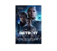 SXNRVM Detroit Become HumanModern High-definition Printed Multi Scene Home Decoration for Waterproof Wall Paintings in Living Rooms Bedrooms Offices And Bathrooms24x36inch(60x90cm) Unframe-style