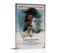 SXNRVM Django UnchainedModern High-definition Printed Multi Scene Home Decoration for Waterproof Wall Paintings in Living Rooms Bedrooms Offices And Bathrooms20x30inch(50x75cm) Frame-style