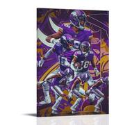 SXNRVM Justin JeffersonModern High-definition Printed Multi Scene Home Decoration for Waterproof Wall Paintings in Living Rooms Bedrooms Offices And Bathrooms16x24inch(40x60cm) Frame-style