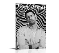 SXNRVM Theo JamesModern High-definition Printed Multi Scene Home Decoration for Waterproof Wall Paintings in Living Rooms Bedrooms Offices And Bathrooms12x18inch(30x45cm) Frame-style