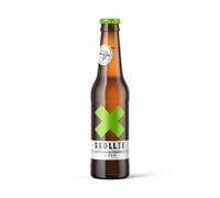 SXOLLIE Apple Cider, No Added Sugar, 100% Vegan, Award Winning Gluten Free Cider, 3.3 Apples Per Can, B Corp Certified, 4.5% ABV (12 x 330ml (Bottle), Apple)