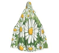 SXOOGE Daisy Unisex Cosplay Costume Halloween Hooded Cape Cloak for Party Dress Up Full-Length Uniform Robe