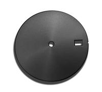 SXOPU Black Watch Dial 28.5 Mm Calendar Window SKX007/009 Movement NH35 NH36 4R 6R Watch Modification Fit for Seiko Watch Repair Tools (Color : Single Calendar)