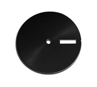 SXOPU Black Watch Dial 28.5 Mm Calendar Window SKX007/009 Movement NH35 NH36 4R 6R Watch Modification Fit for Seiko Watch Repair Tools (Color : Double Calendar)