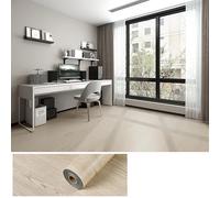 SXP Peel-and-Stick Flooring, Flooring Roll Wood Effect Lino, Adhesive SXP floorboard, Cushion Lino Floor Covering for Kitchen, Bathroom, Living Room， Environmental protection (COLOUR D,0.6x3M)