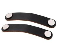 SXPXP Handles Leather Drawer Pull Handle Knobs, Wardrobe Cabinet Kitchen Dresser Door Soft PU Handles for Cupboard Furniture Hardware