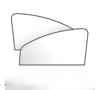 SXQDL Minimalist Car Window Shade for Volkswagen Caddy 2020-2024, Nylon Mesh Blackout Blinds for Front, Rear, Side Windows, UV Protection, Kids/Baby/Pets