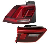 SXQPOCAR Auto parts 1Pcs Left/Right For Tiguan L 2017 2018 2019 2020 2021 Rear Tail Light Brake Lamp With(Left-2PC)