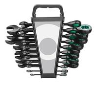 SXRegalium 2-Piece Double Open Ended Ratchet Wrench Set - Hand Tools for Car Repair Nuts & Bolts Versatile Mechanic Tool Kit Professionals DIY Enthusiasts