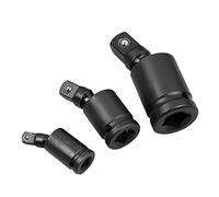 SXRegalium 3-Piece 360° Ratchet Wrench Socket Set - 1/4" 1/2" 3/8" Joint Drive Flexible Bending Tool for Car Repair Electric & Drill Chuck.
