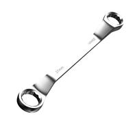 SXRegalium 45 Degree Double End Box Wrench - 12 Point Offset Tool for Home Repairs Mechanic Workshop Construction & Versatile Set