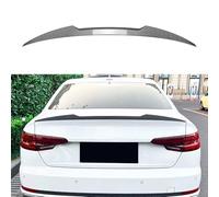 SXRegalium ABS Rear Trunk Roof Spoiler for Audi A4 S4 B9 2017-2024 Car Body Styling Exterior Accessories,Carbon Fiber Look