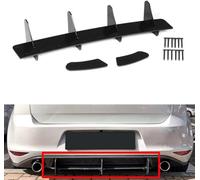 SXRegalium Car Rear Bumper Diffuser Spoiler for VW Golf MK7 GTI,Anti-collision Mods Lip Decoration Kit