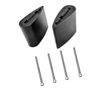 SXRQ 2lots Carbon Cycling Handlebars Risers Spacing Comfortable Postures Enhancers for Efficient Cycling Postures Light Weight Carbon Fibers Spacers