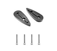 SXRQ 2lots Carbon Cycling Handlebars Risers Spacing Comfortable Postures Enhancers for Efficient Cycling Postures Light Weight Carbon Fibers Spacers