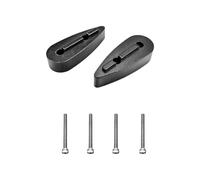 SXRQ 2lots Carbon Cycling Handlebars Risers Spacing Comfortable Postures Enhancers for Efficient Cycling Postures Light Weight Carbon Fibers Spacers