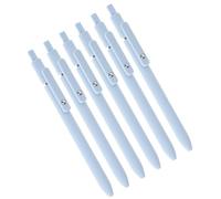 SXRQ 6Pcs Business Signing Pen Retractable Ballpoint Office Signing Guest Sign in 0.5MM Tip Write Smoohtly Office Writing Pen