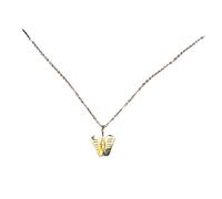 SXRQ Adjustable Dragonflies/Butterfly Charm Necklace Versatile Thin Chain Neckchain Jewelry For Women Girls Fashion Accessory Adjustable Dragonflies/butterfly Chain Necklace