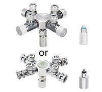 SXRQ Aquarium Co2 Shunt Bubble Counter Control Fine-tuning Distributor Fish Tanks Multi-channel Co2 Shunt