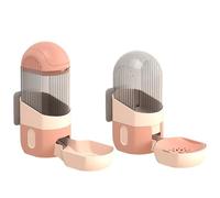 SXRQ Automatic Feeder Cage Mount Water Feeding Watering Pet Water Dispenser Automatic Pet Feeder For Dogs