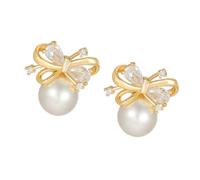 SXRQ Copper Butterfly Earphone Clip on Charms for Freeclip, Gold