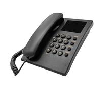 SXRQ Corded Landline Phone Big Button Wall Mount Landline Phones Redial Fixed Telephone For Office Home Hotel Bathroom